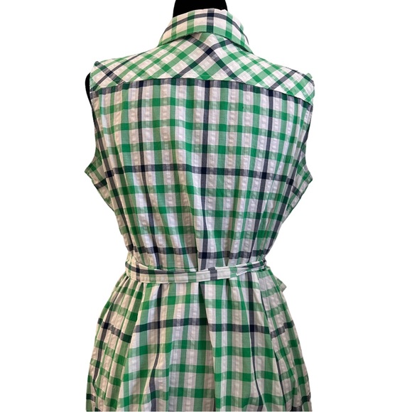 Tommy Hilfiger Women's Sleeveless Collared Button Up Midi Dress Size 8 - Picture 4 of 8